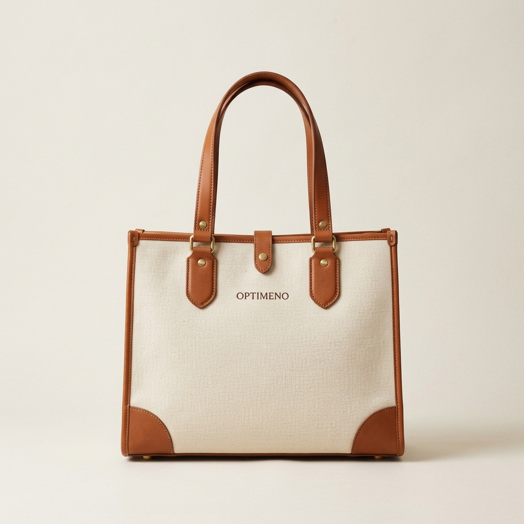 OptiMeno Designer Structured Tote